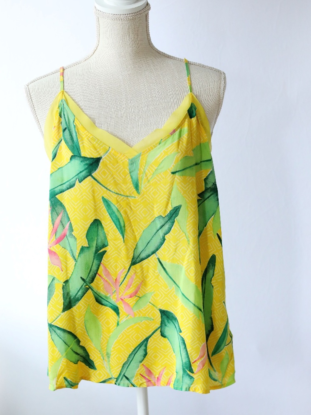 A New Day Yellow Tropical Tank